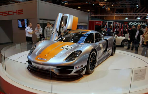 Porsche Autosport International 2012 at the NEC