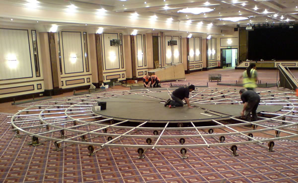 Revolving Stage Construction