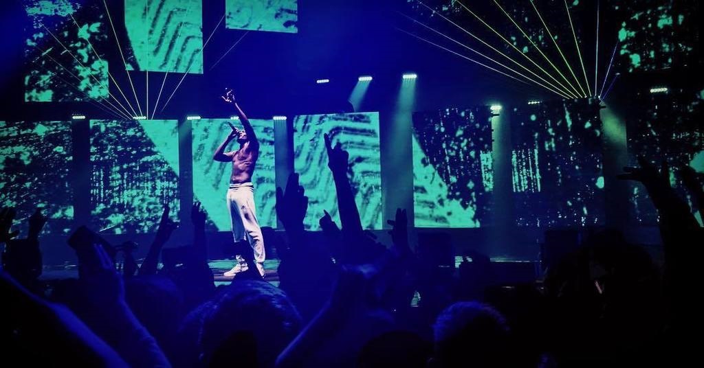 Multiple revolves used for Stormzy’s Brixton Academy Gig!